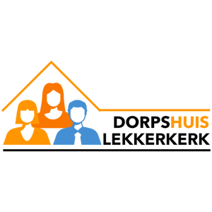 Logo van Dorpshuis Lekkerkerk – ontmoetingsplek voor verenigingen en bewoners.